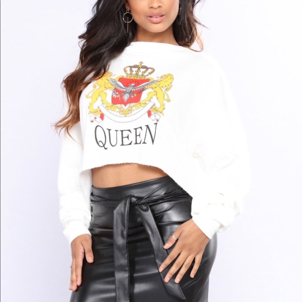 [NEW] Sweater crop top
